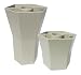BRELLA VASE - Duet Pack - 5 and 10 inch - Opaque - Desert Sand - Patio Umbrella Vase