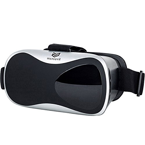 WEAREVR ET1 - VR 3D Virtual Reality Headset Glasses For Smartphones Compatible With 100% Smartphone which screen size from 3.5 Inch to 6 Inch, iPhone 4 to iPhone 6 Plus, Samsung HTC Google Moto LG