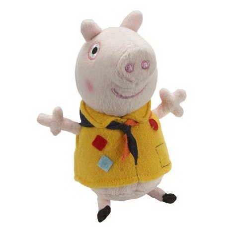 Peppa Pig Collectables - Camping Peppa Plush With Oinking Noise Picture