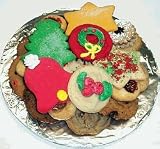Gourmet Food : Christmas Mini Cookie Tray