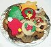 Gourmet Food : Christmas Mini Cookie Tray