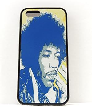 Iphone 5s, Iphone 5 Retro Art Jimi Case, Rock'n Case! Free Screen Protector!
