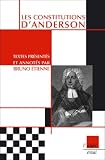 Les Constitutions d\'Anderson