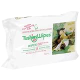 TushiesWipesRefills,UnscentedNaturalFormulawithAloe,CasePack,Twelve-80WipeRefillPacks(960Wipes)
