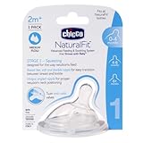 UPC 049796810233 product image for Chicco NaturalFit Nipple Medium Flow, 2 Months Plus | upcitemdb.com
