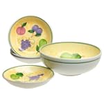 Caleca Frutta 5-Piece Pasta Serving Set, Service for 4