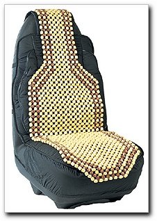 Comfort Bead Wood Beaded Seat Cushion