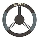 New Orleans Saints Black Steering Wheel Cover
