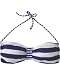 SALINAS Frutilly Purple Bandeau Top