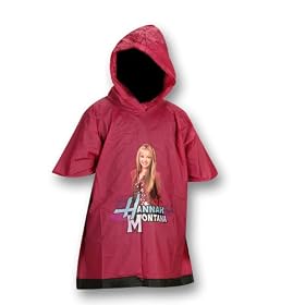 Disney Hannah Montana Girl's One Size Fits All Rain Poncho