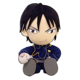 Fullmetal Alchemist Roy Mustang Sitting Pose Plush