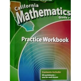 California Mathematics Grade 7: Practice Workbook