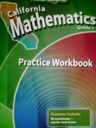 California Mathematics Grade 7: Practice Workbook