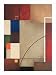 Red Squares I, Art Poster by William Verner, size 9