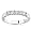 14k White Gold or Yellow Gold Five-Stone Diamond Band (H/I1, 1/3 ct. tw.)