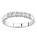 14k White Gold or Yellow Gold Five-Stone Diamond Band (H/I1, 1/3 ct. tw.)