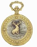 Jules Jurgensen Pewter Deer Pocket Watch Model# 7384