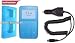 Baby Blue Protective Skin for Creative Zen Skin + Car Charger for Creative Zen
