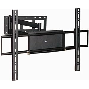 Fits SAMSUNG TVs 30 to 50 inch Black TV bracket with extension arm plus tilt and swivel function. An Intecbrackets high quality wall mount