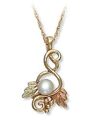 Landstroms Black Hills Gold Pearl Necklace - PE562