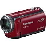 Panasonic HDC-TM80R HD Twin Memory Camcorder (Red)