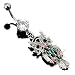Owl Belly Button Ring