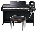 Classic Cantabile DP-90 RH Digitalpiano, Rosenholz, Set + Bank + Kopfh&ouml;rer