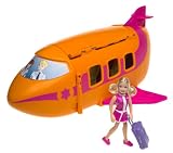 Polly Pocket Groovy Getaway Jet with Figure