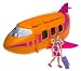 Polly Pocket Groovy Getaway Jet with Figure
