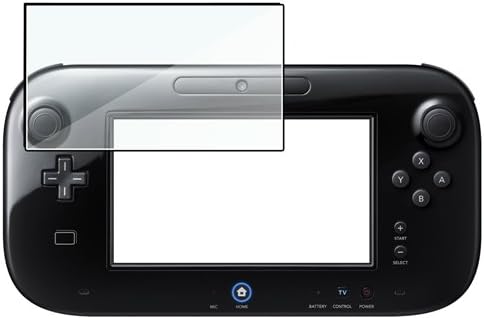 CommonByte Clear Screen Protector LCD Guard Film For Nintendo Wii U Gamepad