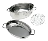  : Cameron Cookware Stainless-Steel Mini Multi Roaster