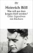 Was soll aus dem Jungen blo� werden?: Oder: Irgendwas mit B�chern