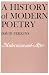Book A History of Modern Poetry, Volume II, Modernism and After