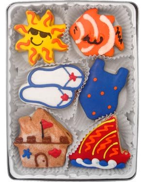 Beautiful Cookies Organic Summer Organic Cookies Cookies, 24 Cookies by Beautiful Cookies