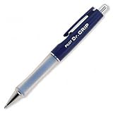 Retractable Ballpoint Pen, Med Pt, BE Barrel, BE Ink, Sold as 1 each