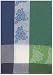 Waffle Weave 100% Cotton Grapes Violet Dishtowel 18" X 28" Set / 6