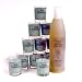 Mountain Herb Shampoo and Body Wash with 12-pack of Mountain Herb Aromatherapy Candles