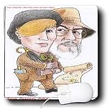 Londons Times Funny Panel Hollywood Cartoons - Sean Connery Colvin - Mouse Pads