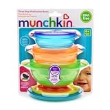 Munchkin Stay-Put Suction Bowls 3 ct (Quantity of 4)