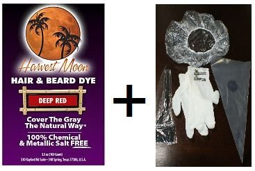 Deep Red Henna Hair Dye Kit