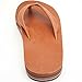 Rainbow Sandals Double Layer Leather Flip Flop Thong Sandal - Classic Mocha - Mens - X-Large / 10.5-12
