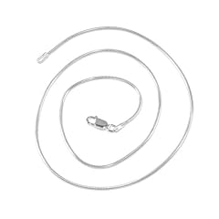 VINANI Silber Schlangenkette 1.2mm 50cm Silber 925 Kette S250