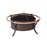 Fire Sense Copper Rail Fire Pit