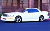 90-94 Lincoln LS Right Side Skirt - 6082