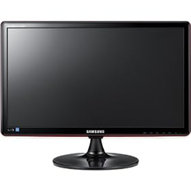 Samsung S24A350H 24 inch Widescreen LED monitor (MEGA DCR, 1920 x 1080 Full HD, 2ms, HDMI/VGA) - Gloss Black