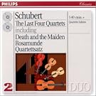 Schubert : les quatre derniers Quatuors : n� 12 