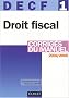DECF num�ro 1 : Droit fiscal : Corrig�s du manuel