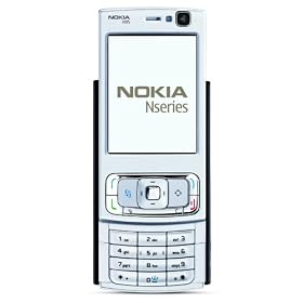 Nokia N95-3 Silver/Black Phone (Unlocked, U.S. Version) Full Warranty