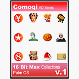 AD 16Bit Max icons Collection v.1 for DateBK5, Agendus, Natara's Bonsai, HandyShopper, DataShield . downloadable Software