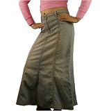 Womens J. Crew long denim skirt. 100% authentic product with featuring a light wash and a pocketless design, subtle pleats down the skirt with mild fading effects. Great casual designer skirt to go with various styles.